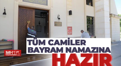 Tüm Camiler Bayram Namazına Hazır