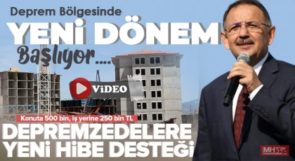 11 deprem şehri yeniden ayağa kaldırılıyor
