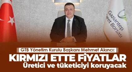 Akıncı: Kırmızı ette fiyatlar üretici ve tüketiciyi koruyacak