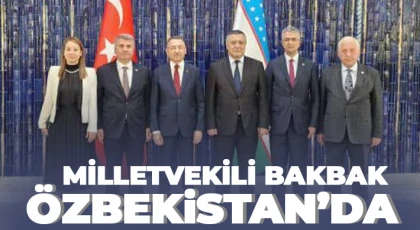 Bakbak, Dışişleri Komisyonu ile Özbekistan’da temaslarda bulundu
