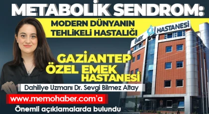 Dr. Sevgi Bilmez Altay: modern yaşam tarzı, ciddi sağlık sorunlarına neden olabilir
