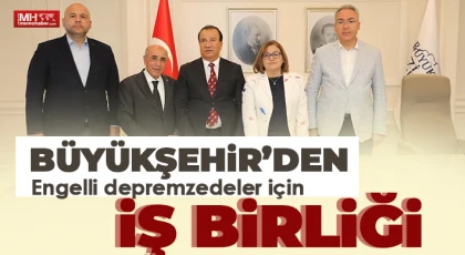 Gaziantep Büyükşehir’den engelli depremzedeler için iş birliği