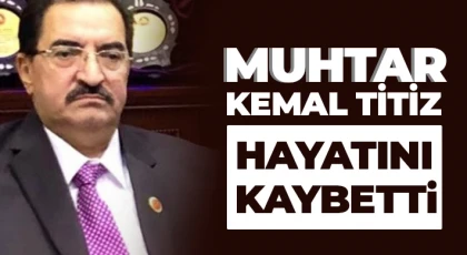 Muhtarlar camiasını yasa boğan ölüm