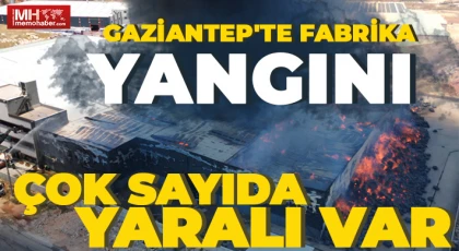  İtfaiye ekipleri yangını kontrol altına almaya çalışıyor