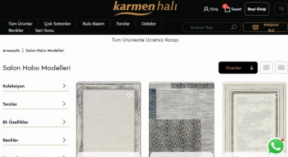 Karmen Halı: Şıklığı ve Konforu Buluşturan Salon Halısı Modelleri