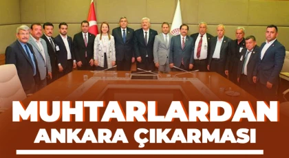 Muhtarlardan Ankara Çıkarması