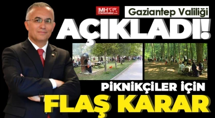 Piknikçiler için flaş karar! Giriş ve çıkışlar yasaklandı