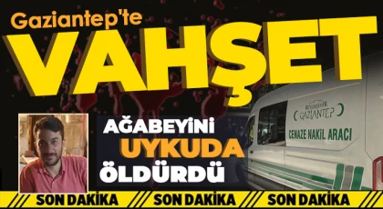 Psikolojik sorunları bulunan şahıs, uykudaki ağabeyini 3 el ateş ederek öldürdü