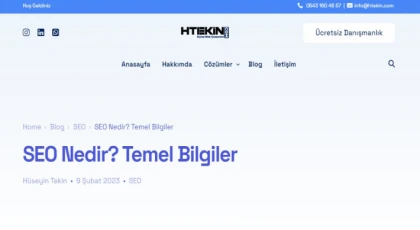 SEO Nedir Ve Neden Önemlidir?