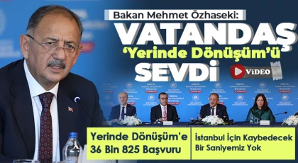 Yerinde Dönüşüm’e saatte bin başvuru