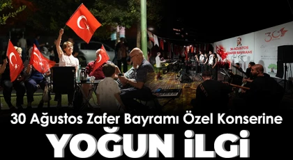 30 Ağustos Zafer Bayramı özel konserine yoğun ilgi