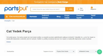 Cat Yedek Parça Ürünleri Nelerdir, Avantajları Nelerdir?