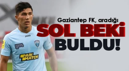 Gaziantep FK aradığı sol beki buldu...