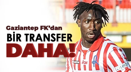  Gaziantep FK bir transferi daha bitirmek üzere