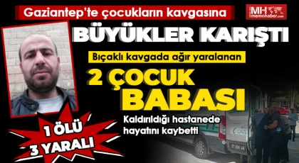 Gaziantep'te çocukların kavgasında kan aktı!