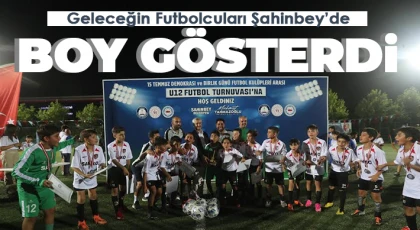 Geleceğin futbolcuları Şahinbey’de boy gösterdi