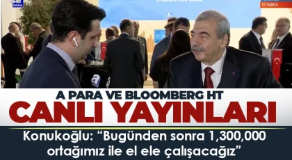 Konukoğlu: Bizlere güvenen tüm ortaklarımıza teşekkür ediyorum