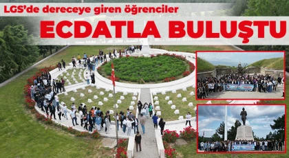 LGS’de dereceye giren öğrenciler ecdatla buluştu