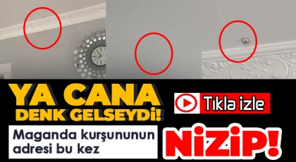 Maganda kurşununun adresi bu kez Nizip!