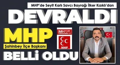 MHP Şahinbey İlçe Başkanlığında Savcılı Dönemi