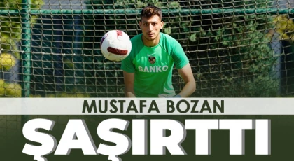 Mustafa Bozan şaşırttı