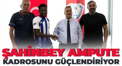 Şahinbey Ampute kadrosunu güçlendiriyor