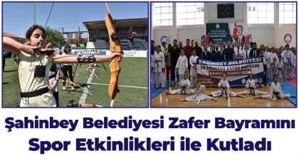 Şahinbey Belediyesi Zafer Bayramını Spor etkinlikleri ile kutladı
