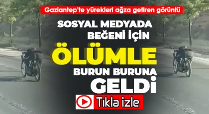 Sosyal medyada beğeni için ölümle burun buruna geldi
