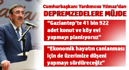 Yılmaz: 'Afetzede üreticimizin yükünü almaya gayret ediyoruz'