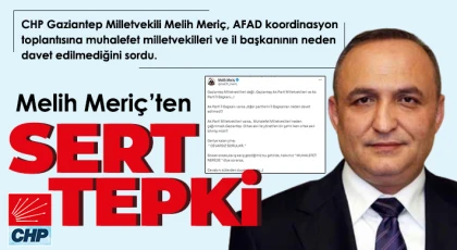 CHP'li Meriç'ten 'programlara çağrılmama' tepkisi
