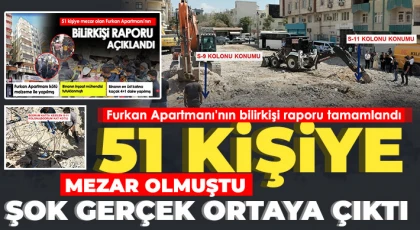 Furkan Apartmanı'nın bilirkişi raporu tamamlandı!