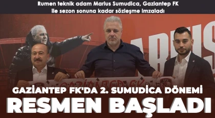 Gaziantep FK'da 2. Sumudica dönemi resmen başladı