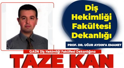 Gaziantep Üniversitesi Diş Hekimliği Fakültesi Dekanlığına Taze Kan
