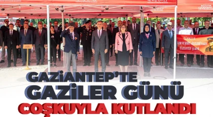 Gaziler Günü, Gazi şehrimizde büyük bir onur ve kıvanç içerisinde kutlandı