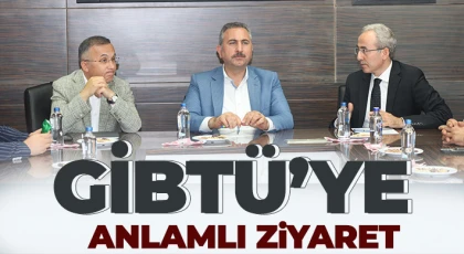  GİBTÜ’ye anlamlı ziyaret