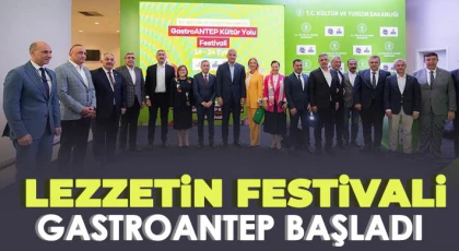 Lezzetin Festivali GastroANTEP Başladı