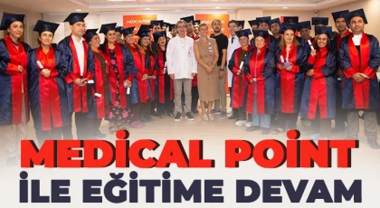 Medical Point'te mezuniyet heyecanı