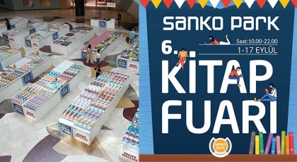 SANKO Park’ta kitap fuarı açıldı