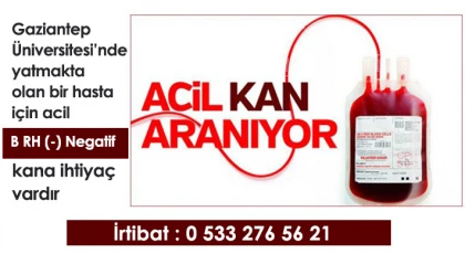 Acil Kan Aranıyor
