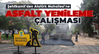 Asfalt çalışmaları mahalle sakinlerini memnun etti