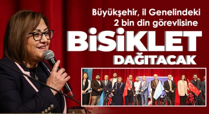 Büyükşehir, il genelindeki 2 bin din görevlisine bisiklet dağıtacak