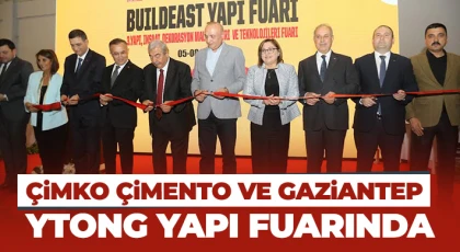 ÇİMKO Çimento ve Gaziantep YTONG Yapı Fuarında