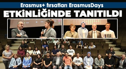 Erasmus+ fırsatları ErasmusDays etkinliğinde tanıtıldı