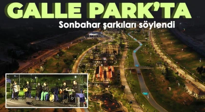 Galle Park’ta sonbahar şarkıları söylendi