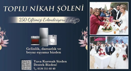 Gaziantep Büyükşehir’den Toplu Nikah Şöleni