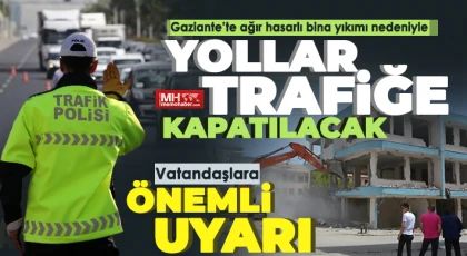  Gazianteplilere yıkım uyarısı