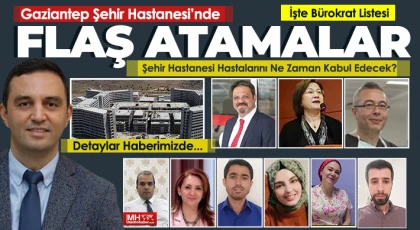 Gaziantep'te Şehir hastanesinde son dakika flaş gelişme