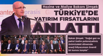 Hazine ve Maliye Bakanı Şimşek Türkiye’de yatırım fırsatlarını anlattı