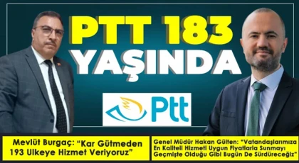 PTT 183 Yaşında