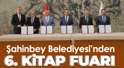 Şahinbey Belediyesi’nden 6. kitap fuarı